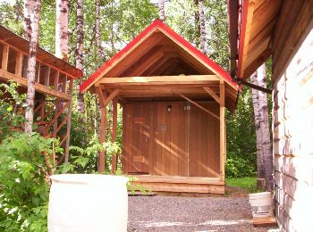 Sauna Plans - Homemade Cedar Unit -  © Photographer: K. Urbantke - Sauna-Talk.com