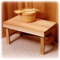 Cedar Sauna Bench